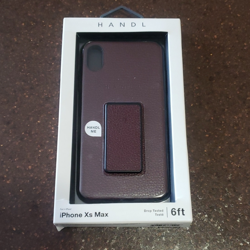 Handl iPhone Case Xs Max (6 Inch) HD-AP05PBML. Drop Tested - 6 Ft. Brown.  New.